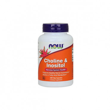 NOW Choline and Inositol  100vcaps